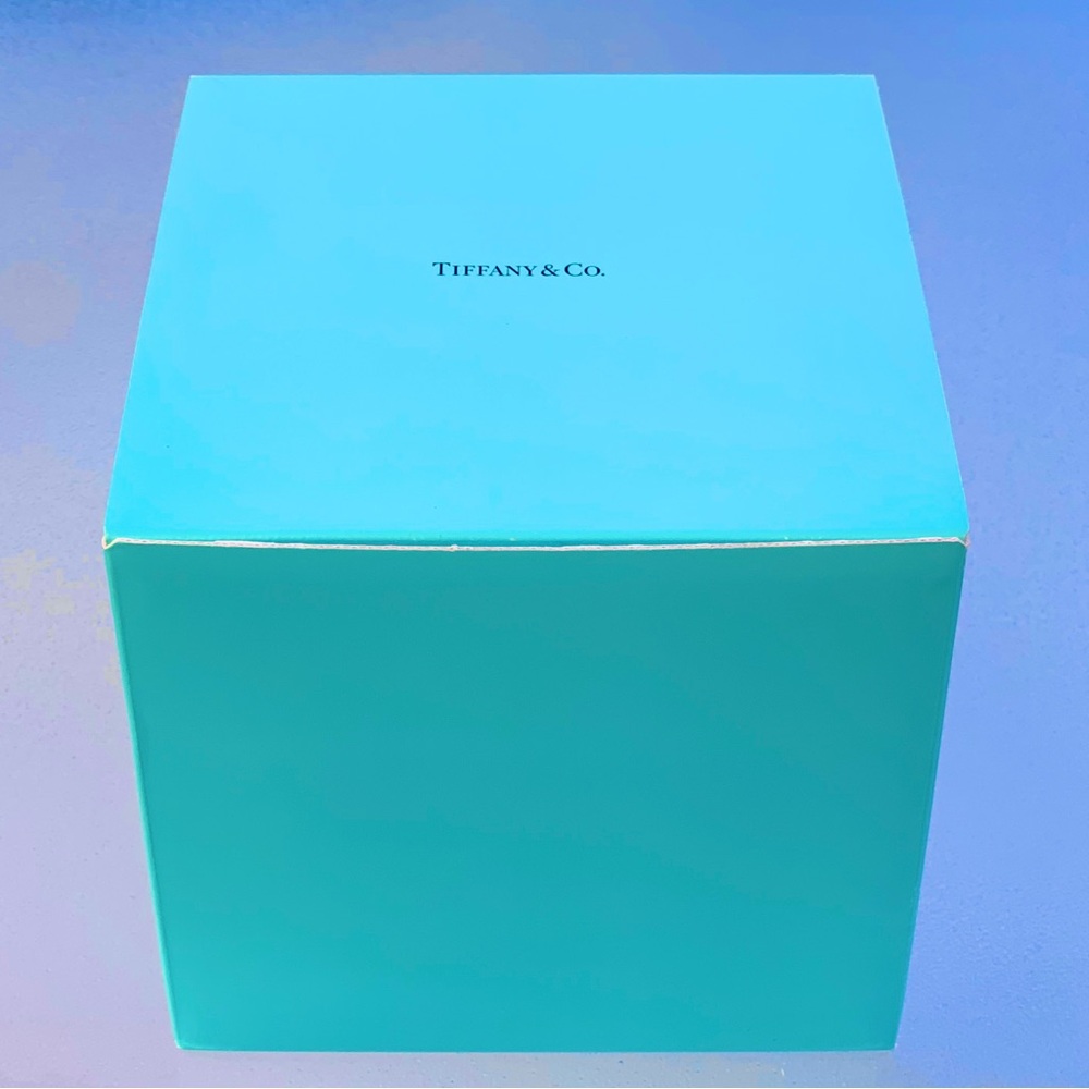 Tiffany & Co. Empty Cube Box No. 148 with Branded Tissue Paper